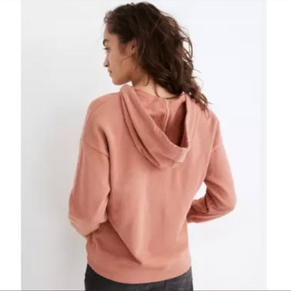 Madewell- (Re)sourced Cotton Relaxed Hoodie Sweater - Picture 7 of 7